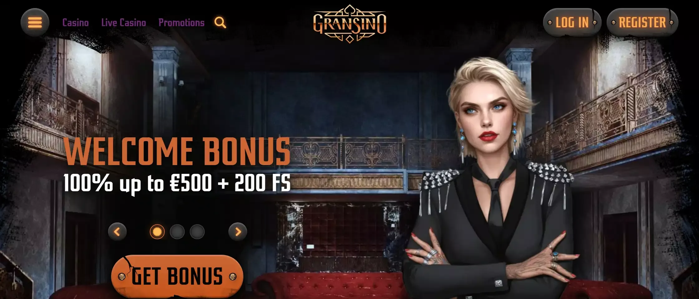 είσοδος Gransino